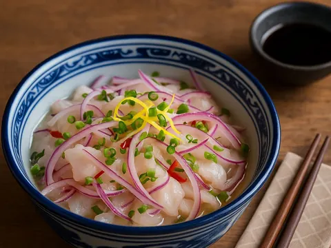 Carpaccio de Tilápia (20 peças)