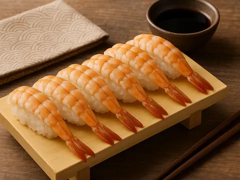 Niguiri de Camarão (8 peças)