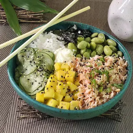 Poke de Salmão Grelhado 500g