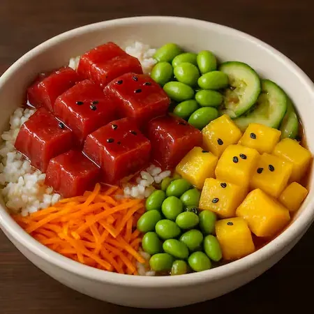 Poke Monte o seu (Proteína Atum 80g)