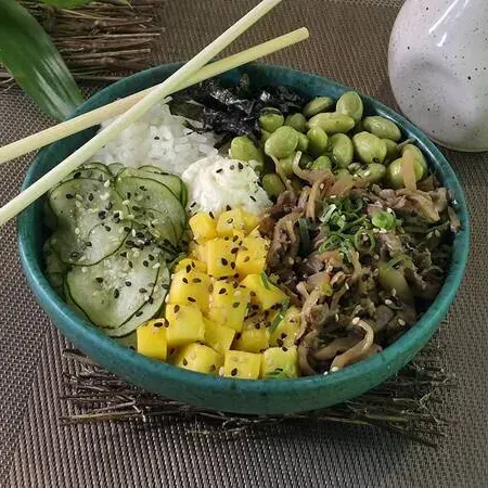Poke Vegetariano De Shimeji 300g