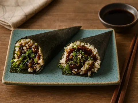 Temaki Salmão Skin (2 peças)