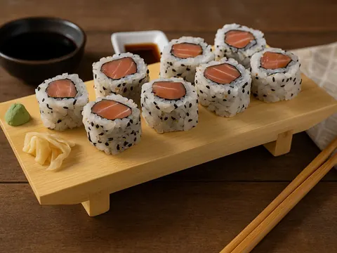 Uramaki de Salmão (8 peças)