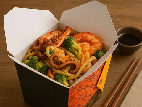 Yakissoba de Especial 450g + Coca-Cola lata 350ml