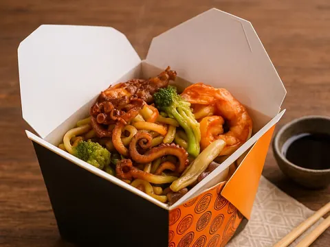 Yakissoba Especial 900gr + Coca-Cola lata 350ml